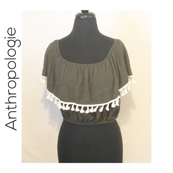 Anthropologie Tops - Anthropologie Lavender Field crop top, size M